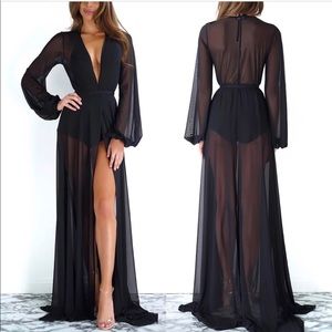 Luna Mesh Cover In Black